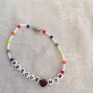 8” Rescue Mom Bracelet